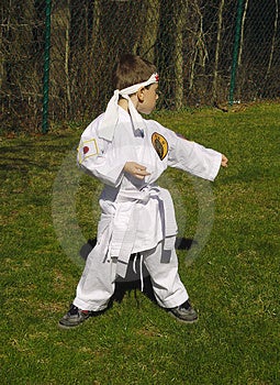 Stock Image - Karate Kid