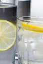 Lemon lime water free stock image