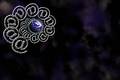 Email and Earth symbols background