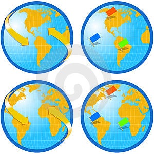 World+globe+map+free+download