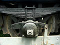 Tram car spring rigging