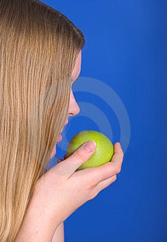 Stock Image - Apple of wisdom