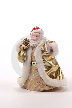 golden santa