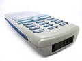 Low class cell phone. Blue-gray colors.