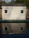 Free Stock Photography: Shed Reflection Picture. Image: 203207