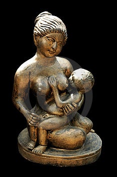 Mother Child Sculpture