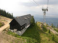Hut In Mountains