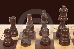 Free Stock Images: Close up of a chess set. Image: 227229