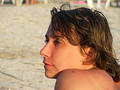 Woman on the beach