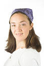Casual girl with headscarf