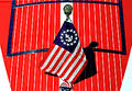 Patriotic boat hull