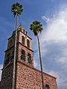 Church and Palms