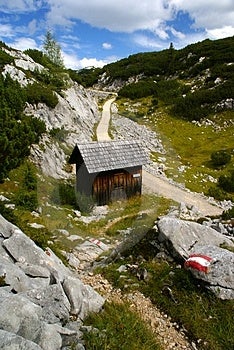 Stock Images - Alpine hut