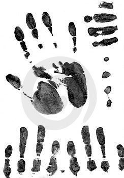 Stock Photography - Hand Prints