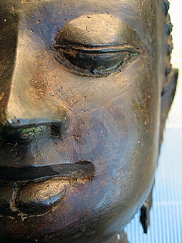 Stock Image - Buddha Face