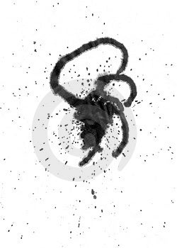 Stock Photos - Wet Running Splatter