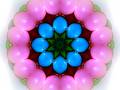 Easter eggs kaleidoscope