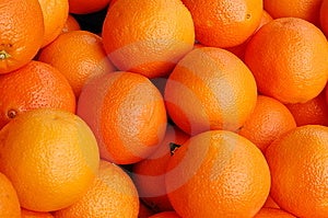 Molto gustose arance sul mercato.