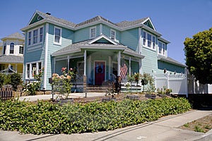 Außenansicht eines Hauses in Benicia, CA.