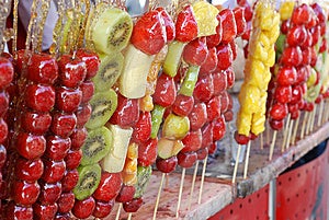 Sweets On A Stick Royalty Free Stock Image - Image: 14262996