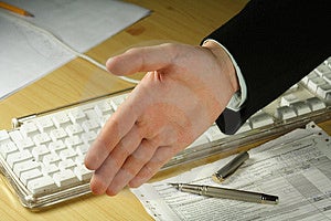Stock Photography: Business Handshake Picture. Image: 186042