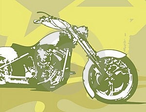 Motocicleta serie.