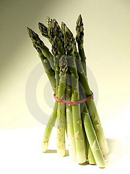 Green asparagus Royalty Free Stock Photo Green asparagus Royalty Free Stock Photo