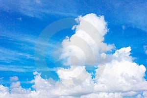 Clouds in Blue Sky Stock Photos Clouds in Blue Sky Stock Photos
