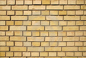 Žluté cihlové zdi, lze použít jako textura.