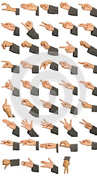 Hand Signs Language Stock Photography - Image: 27064742