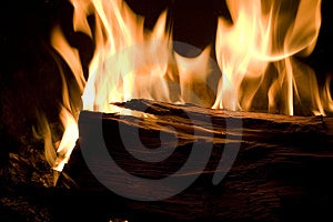 Hořet, oheň, krb, krb, oheň, dřevo, dům, topení, začít, teplá, hřejivá, zimní, dřevo.