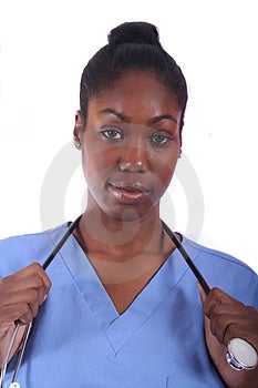 Americano médico obrero enfermero.