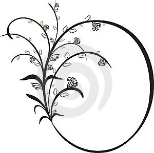 Vektorové květinové šablona pro design, ilustrace.